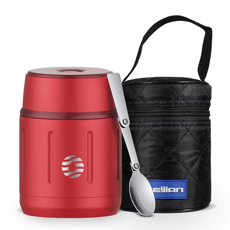 Pote Térmico Inox 500ml com Colher